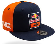 KTM RED BULL TEAM kids cap with straight visor, blue, orange - Baseball Cap
