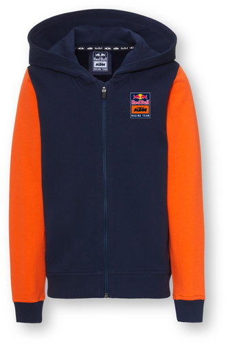 KTM RED BULL hoodie APEX, children, blue, orange, size 128 - Sweatshirt - Main image