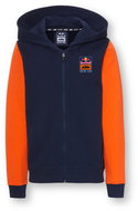 KTM RED BULL hoodie APEX, children, blue, orange, size 140 - Sweatshirt