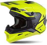 CASSIDA přilba Cross Cup 2 Napa Junior, dětská žlutá fluo/černá/šedá perleť 2025, vel. S - Helma na motorku