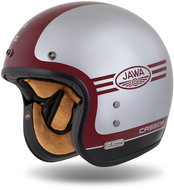 CASSIDA Helmet Ace Jawa Panel red/silver/black 2025, size 4.5 mm, w/camber. XL - Motorbike Helmet