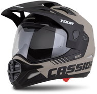 CASSIDA Helmet Tour 2,0 Dual sand matt/black 2025, size 2XL - Motorbike Helmet