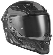 NOX EXKLUSIV Helmet GOLIATH BERSERK 2025 black matt, titanium, size 2XL - Motorbike Helmet