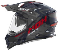 NOX Helmet N312 Vapor 2025 black, blue, red, size 2XL - Motorbike Helmet