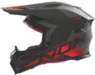 NOX helmet N634 2025 black matt, red, size 2.5 mm, w. S - Motorbike Helmet