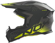 NOX helmet N634 2025 black matt, yellow fluo, size 2.5 mm, w/o helmet. M - Motorbike Helmet