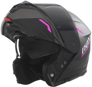 NOX Helmet N968 Ultra 2025 black matt, pink, size 2.5 mm. M - Motorbike Helmet