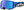 Blue, mirrored blue plexi