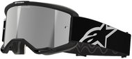 ALPINESTARS brýle VISION 5 CORP 2025, černá, zrcadlové stříbrné plexi - Motorcycle Glasses