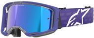 ALPINESTARS VISION 8 CORP 2025 goggles, purple, mirrored blue plexi - Motorcycle Glasses