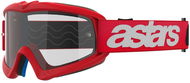 ALPINESTARS brýle VISION YOUTH BLAZE, dětské 2025, červená, čiré plexi - Brýle na motorku