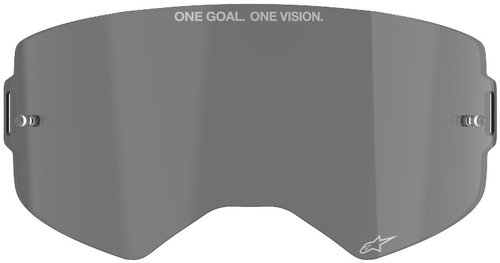 ALPINESTARS plexi for SUPERTECH goggles, dark smoke - Motorcycle Goggle Accessories - Main image