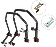 SEFIS D20 sklopný moto stojan přední a zadní set - 2v1 / hák - Motorbike Stand