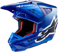 ALPINESTARS Helmet S-M5 CORP, 2025, blue, size 2025 M - Motorbike Helmet