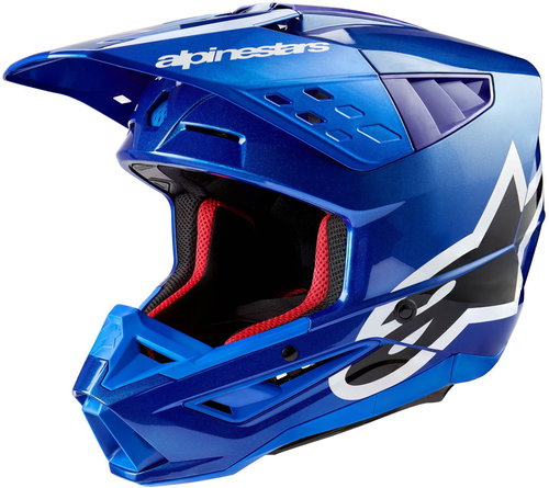 ALPINESTARS Helmet S-M5 CORP, 2025, blue, size 2025 XS - Motorbike Helmet - Main image