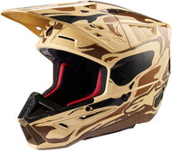 ALPINESTARS Helmet S-M5 MINERAL, 2025, dark brown camo matt, size 2XL - Motorbike Helmet