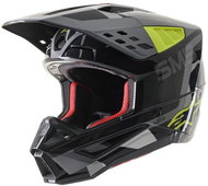ALPINESTARS Helmet S-M5 ROVER, 2023, anthracite/yellow fluo/camouflage grey, size 2023, sized 1.5 mm - Motorbike Helmet