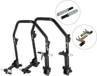 SEFIS D20U sklopný pojízdný moto stojan přední a zadní set - single / 2v1 - Motorbike Stand