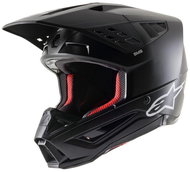 ALPINESTARS Helmet S-M5 SOLID, 2023, matt black, size 2023 S - Motorbike Helmet