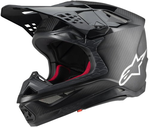 ALPINESTARS Helmet SUPERTECH S-M10 FAME, 2025, glossy carbon/matte carbon, size 2025 XL - Motorbike Helmet - Main image