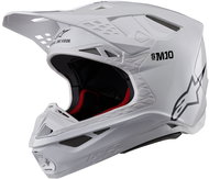 ALPINESTARS helmet SUPERTECH S-M10 SOLID, 2025, white, size 2XL - Motorbike Helmet