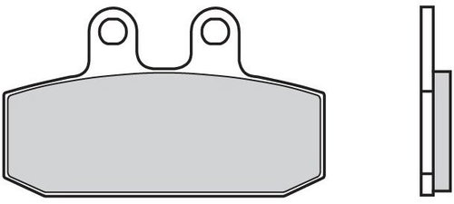 BREMBO Brake pads 07006 CC SCOOTER - Motorbike Brake Pads - Main image
