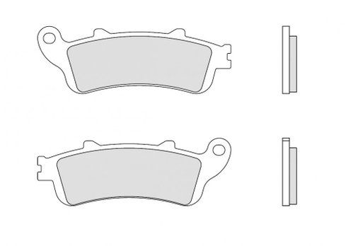 BREMBO Brake pads 07HO42LA LA - Motorbike Brake Pads - Main image