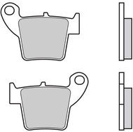 BREMBO Brake pads 07HO48SX SX - Motorbike Brake Pads