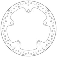 BREMBO Brake disc 68B407D7 fix - Brake Disc