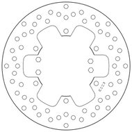 BREMBO Brake disc 68B407H8 fix - Brake Disc