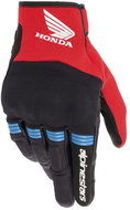 ALPINESTARS Gloves COPPER HONDA collection, black/red/blue, 2025, size 2025. S - Motorcycle Gloves