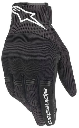 ALPINESTARS COPPER gloves, black/white, 2025, size 3XL - Motorcycle Gloves - Main image