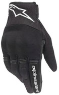 ALPINESTARS COPPER gloves, black/white, 2025, size 2025, size 4.5 mm, with a heel. S - Motorcycle Gloves