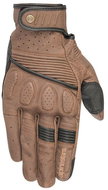 ALPINESTARS rukavice CRAZY EIGHT OSCAR, černé/hnědé, vel. 2XL - Motorcycle Gloves