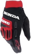 ALPINESTARS gloves FULL BORE HONDA collection, red/black, 2025, size 2025. M - Motorcycle Gloves