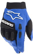 ALPINESTARS rukavice FULL BORE, dětské, modré/černé, 2025 - Rukavice na motorku
