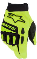 ALPINESTARS rukavice FULL BORE, dětské, žluté fluo/černé, 2025 - Rukavice na motorku
