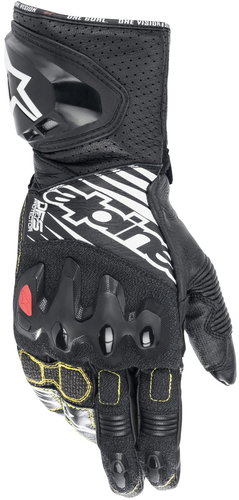 ALPINESTARS rukavice GP TECH 2, černé/bílé, 2025, vel. 2XL - Motorcycle Gloves - Main image
