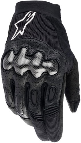 ALPINESTARS MEGAWATT 2 gloves, black/white, 2025, size 3XL - Motorcycle Gloves - Main image