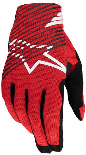 ALPINESTARS RADAR PRO gloves, red, 2025, size 2025, sized 2025. L - Motorcycle Gloves - Main image