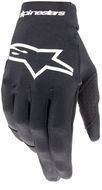 ALPINESTARS rukavice RADAR, černé/bílé, 2024 - Rukavice na motorku