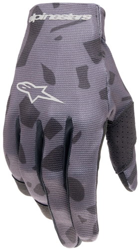 ALPINESTARS RADAR gloves, grey camo/black, 2024, size 2024 M - Motorcycle Gloves - Main image