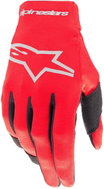 ALPINESTARS RADAR gloves, children's, red/silver, 2025, size 2XS - Motorcycle Gloves