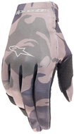 ALPINESTARS rukavice RADAR, dětské, zelené camo/hnědé, 2024, vel. M - Motorcycle Gloves