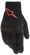 ALPINESTARS Gloves S MAX DRYSTAR, black/fluo red, 2025, size 2025, mm. L - Motorcycle Gloves