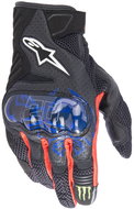 ALPINESTARS Gloves SMX-1 AIR 2 MONSTER FQ20 collection, black/red/blue/white/green, 2025, size 5.5 m - Motorcycle Gloves