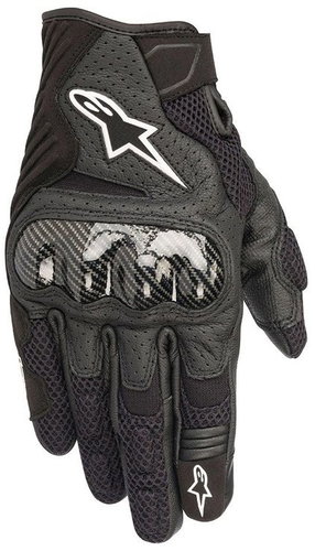 ALPINESTARS Gloves SMX-1 AIR 2, black, 2025, size 2025, size 5.5 mm, with a heel. L - Motorcycle Gloves - Main image