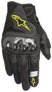 ALPINESTARS Gloves SMX-1 AIR 2, black/yellow fluo, 2025, size 2025, size 4.5 mm, with a heel. L - Motorcycle Gloves