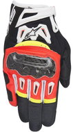 ALPINESTARS rukavice SMX-2 AIR CARBON, červené/černé/bílé/žluté fluo, 2025, vel. 2XL - Motorcycle Gloves