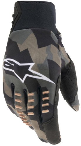 ALPINESTARS rukavice SMX-E, písková camo/černé, vel. M - Motorcycle Gloves - Main image